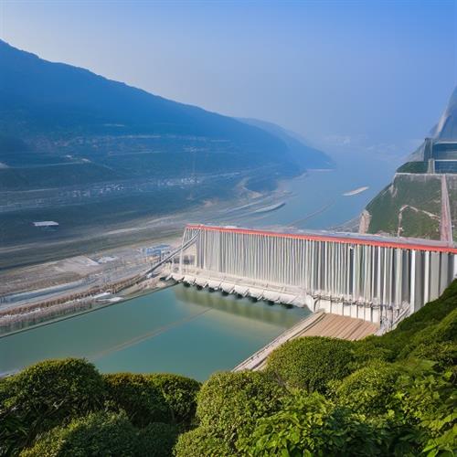 一览三峡大坝的壮丽景色