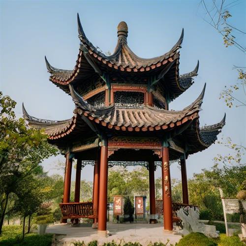 武汉二妃生物公园：深入古风韵味的亭台楼阁，一览迷人的波斯美景