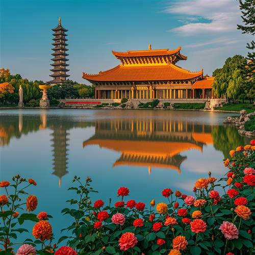 徐州三大最受欢迎的旅游景点：宝莲寺、徐州植物园以及徐州金龙湖风景区