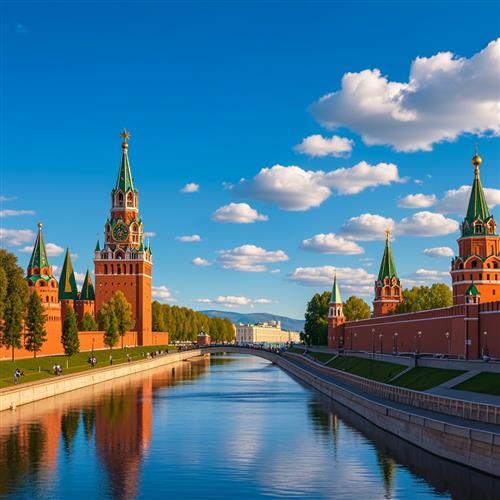 俄罗斯最受欢迎的十大旅游景点：贝加尔湖、克里姆林宫、壮观的莫斯科红场、著名的伏尔加河