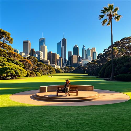深度了解悉尼：从麦考利夫人椅子公园的故事开始，游历皇家植物园的风光，最后到达令人心旷神怡的海德公园。