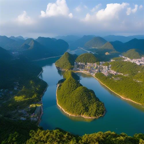 上思县：广西的旅游名胜，享有“中国氧都”之美誉