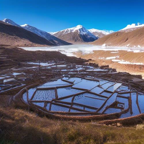 川藏线沿途的古老盐田和民居，历史沉淀出优美风景，让人流连忘返