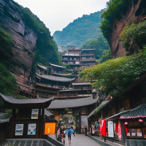 重庆五大热门旅游地：磁器口古镇、丰都鬼城、仙女山、洪崖洞、黑山谷